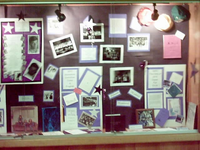 Right side of display